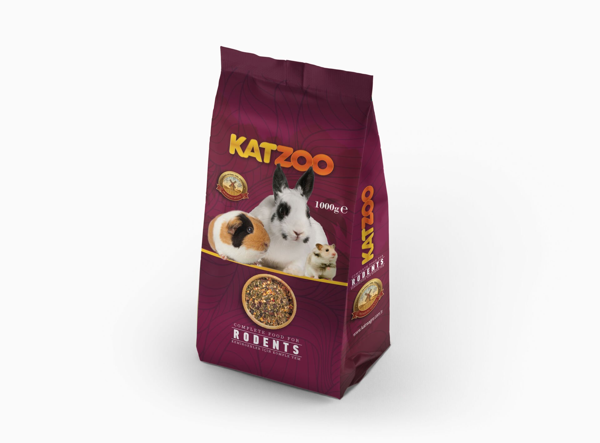 Katzoo Kemirgen Yemi ( 12 adet 1 kolide )