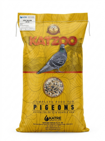 Katzoo Dört Mevsim Güvercin Yemi 20kg