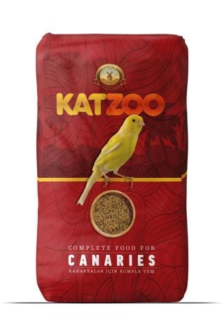 Katzoo Kanarya Karışık Yemi - Renkli Ekmekli 20 Kg